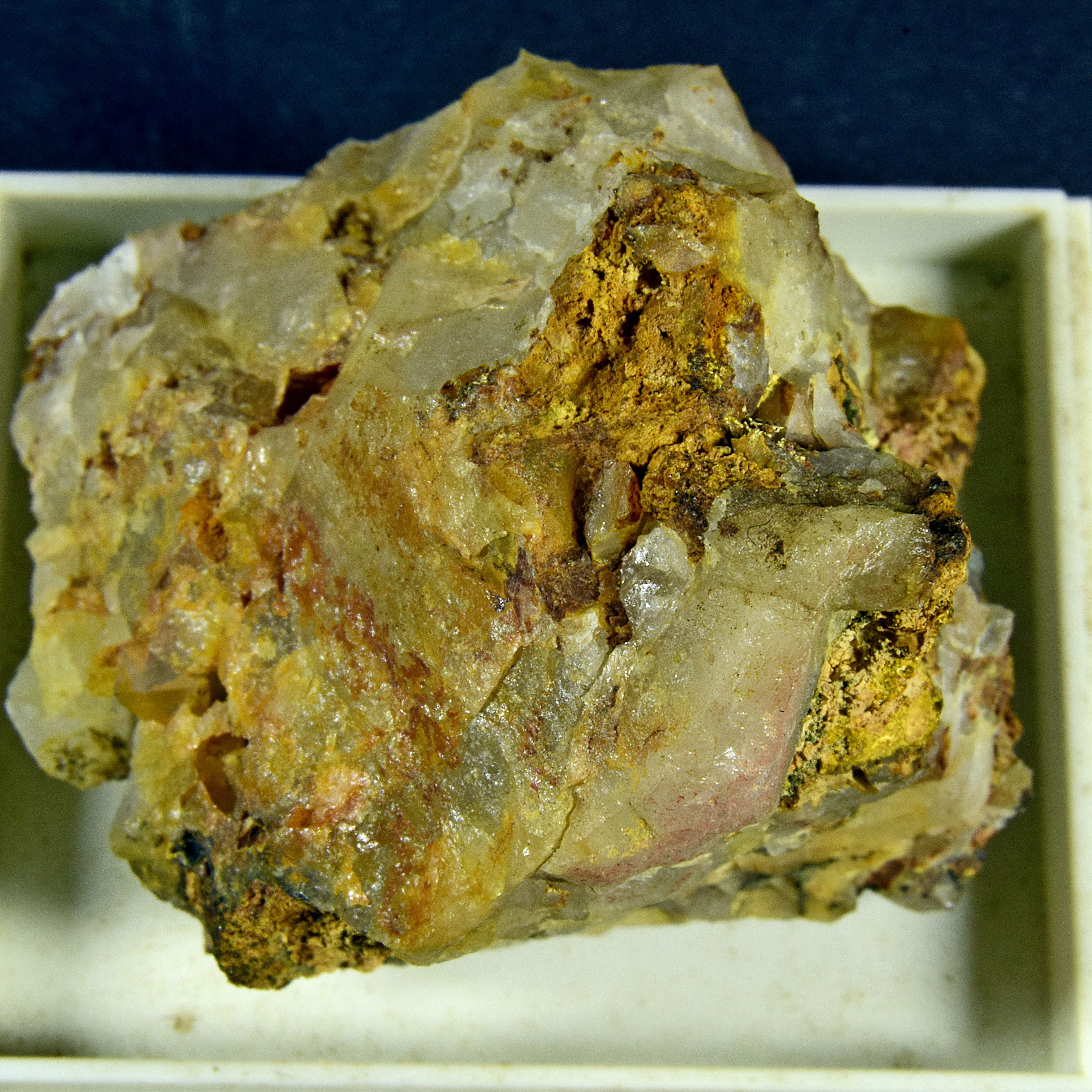Cacoxenite crystals