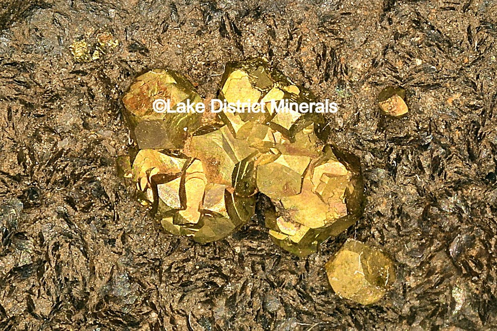 Thumbnail: Guide to minerals from Force Crag Mine, Cumbria, UK