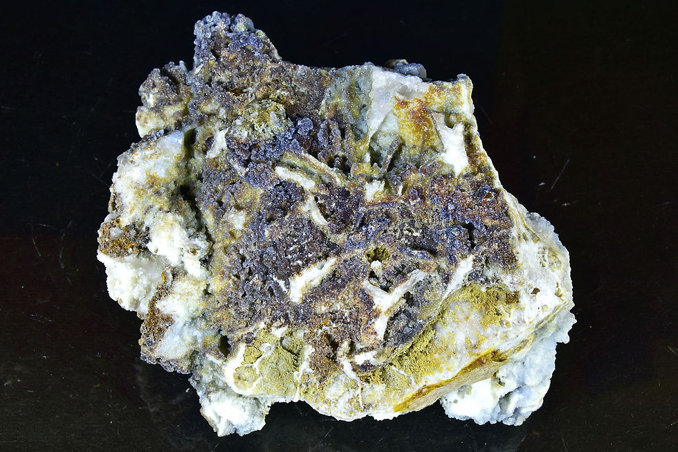Thumbnail: Blue crystalline Plumbogummite