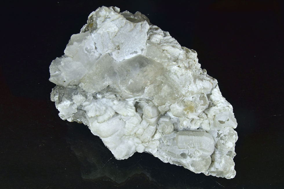Thumbnail: Barytocalcite on Witherite