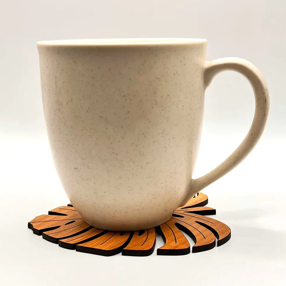 Thumbnail: Hawaiian Monstera Leaf Coasters