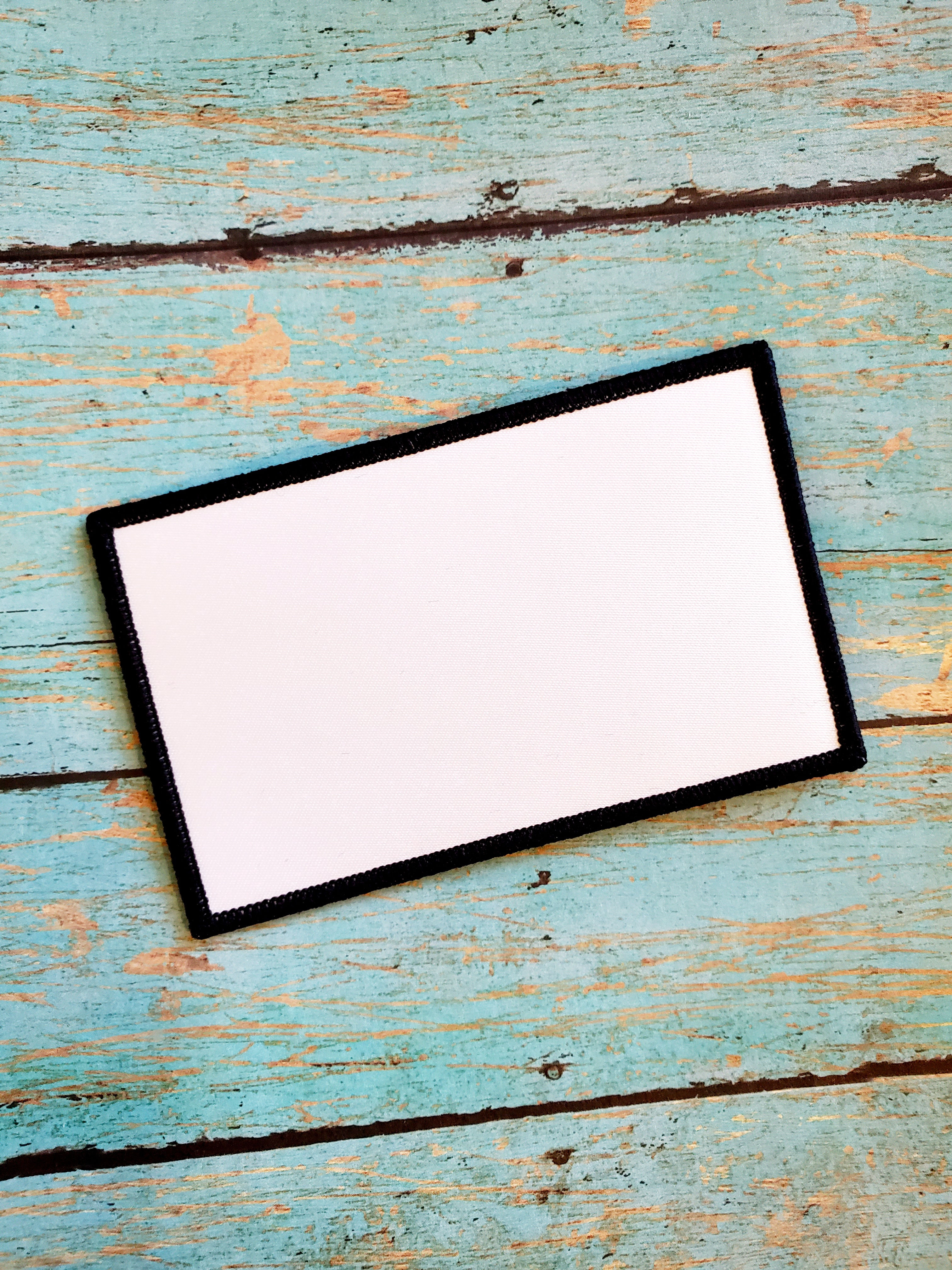 Rectangle Hat Patch Sublimation Blank