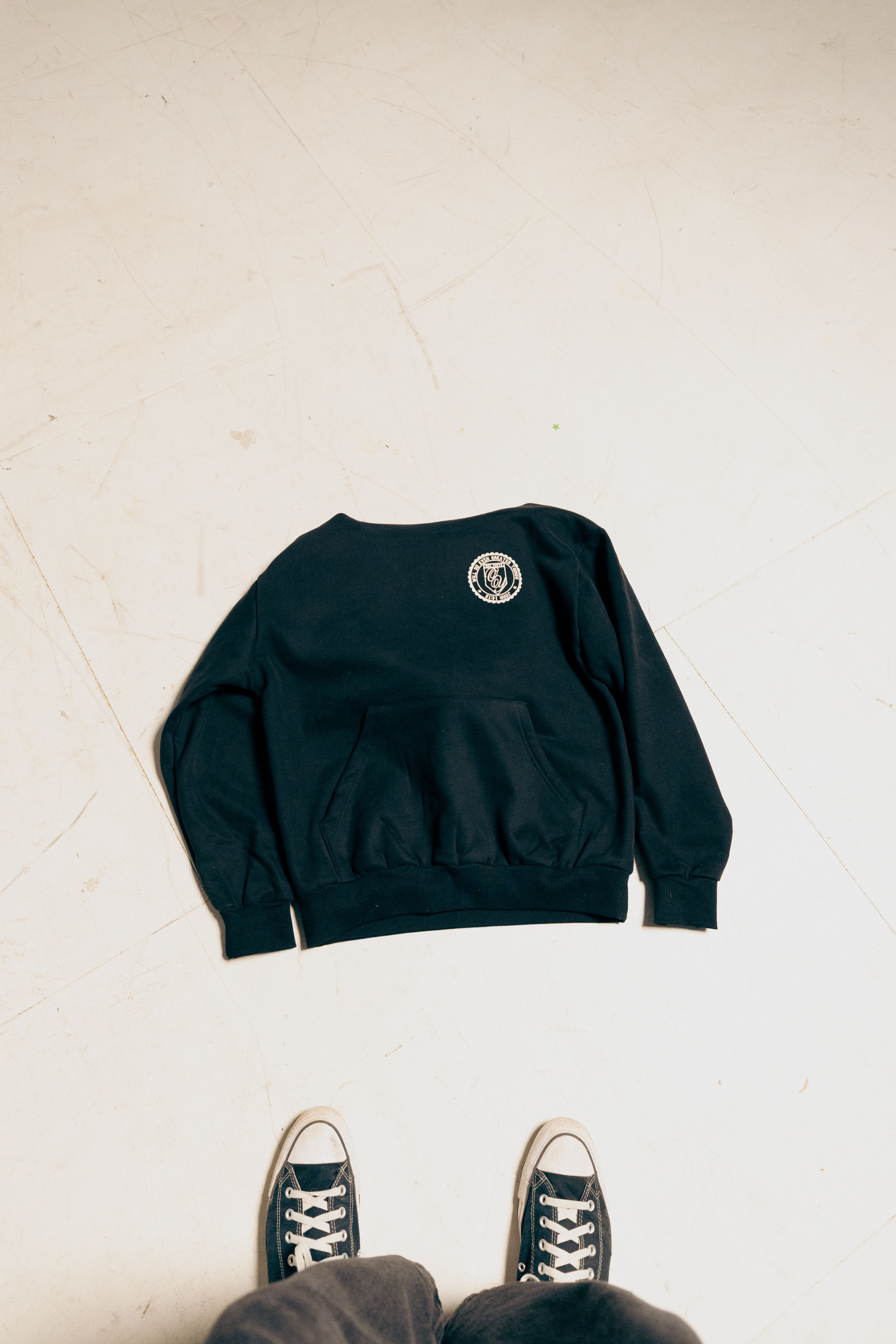 Black Hoodie For the Greater