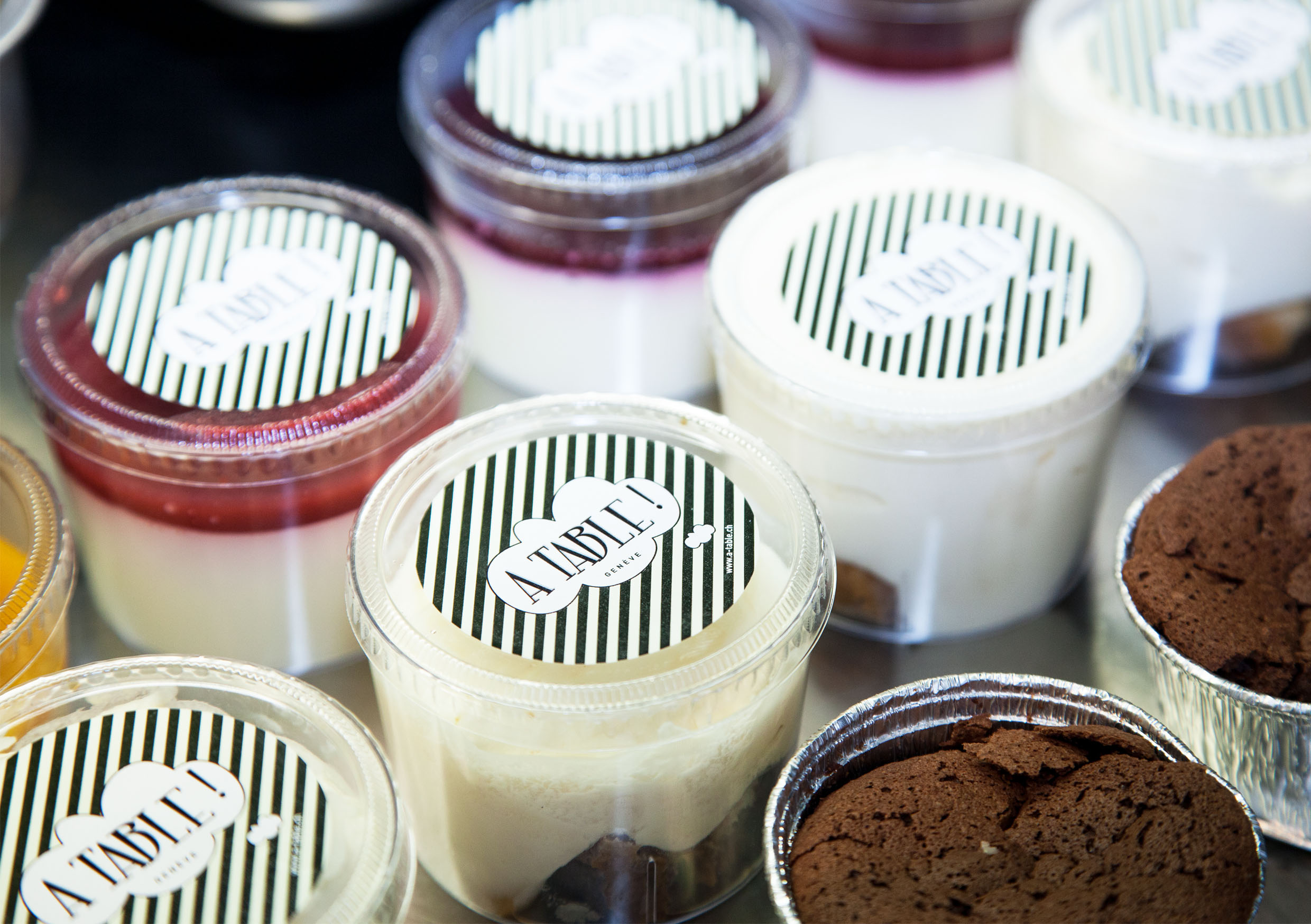 Arranged Food and Objects