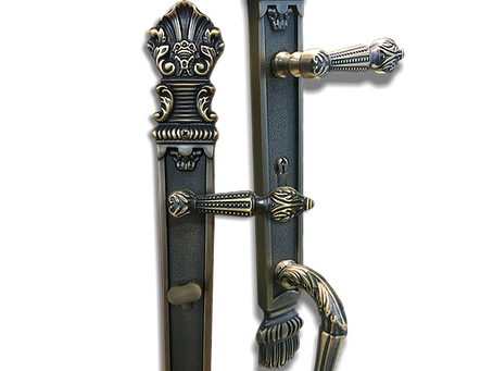 Antique Front Door Lock Handle Set (Kuala Lumpur)