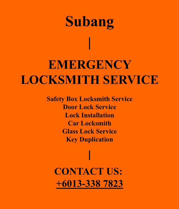 Subang Locksmith Near By