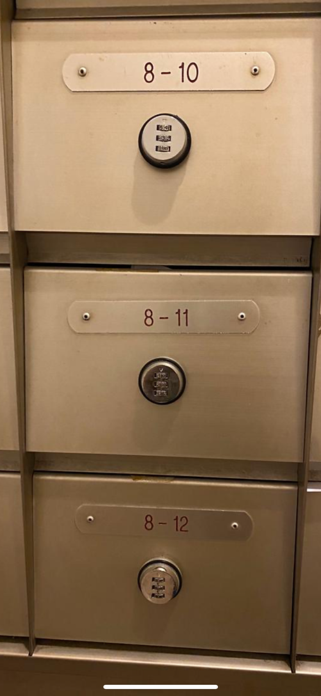 Code Line Security Boxes Digital Code Combination Cam Lock Keyless Mail Box Cabinet Coded Drawer ...