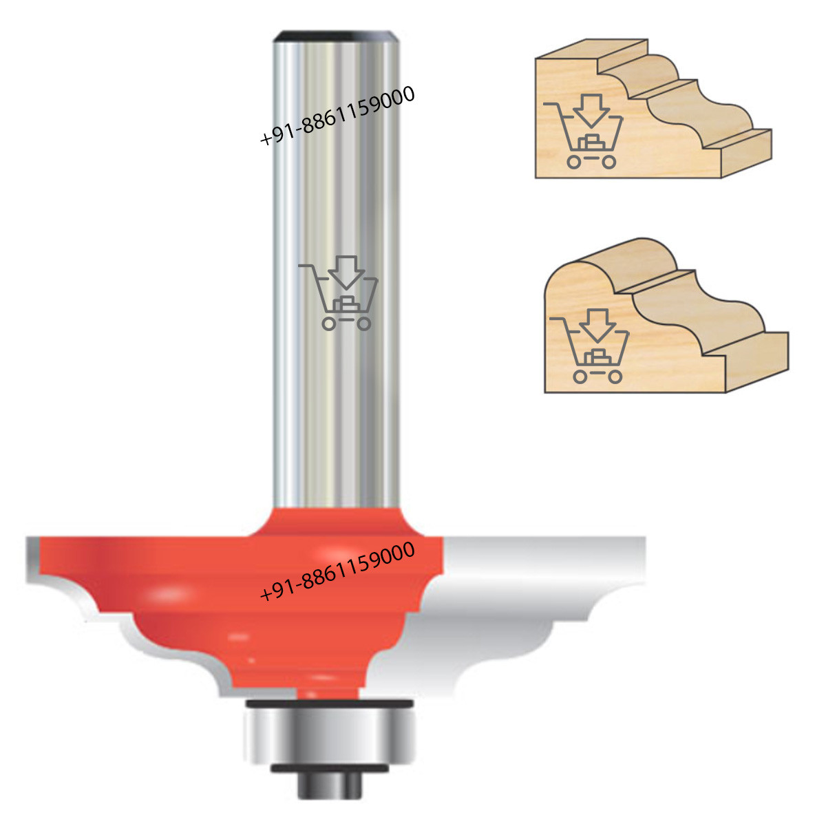 Corner Ogee Bits