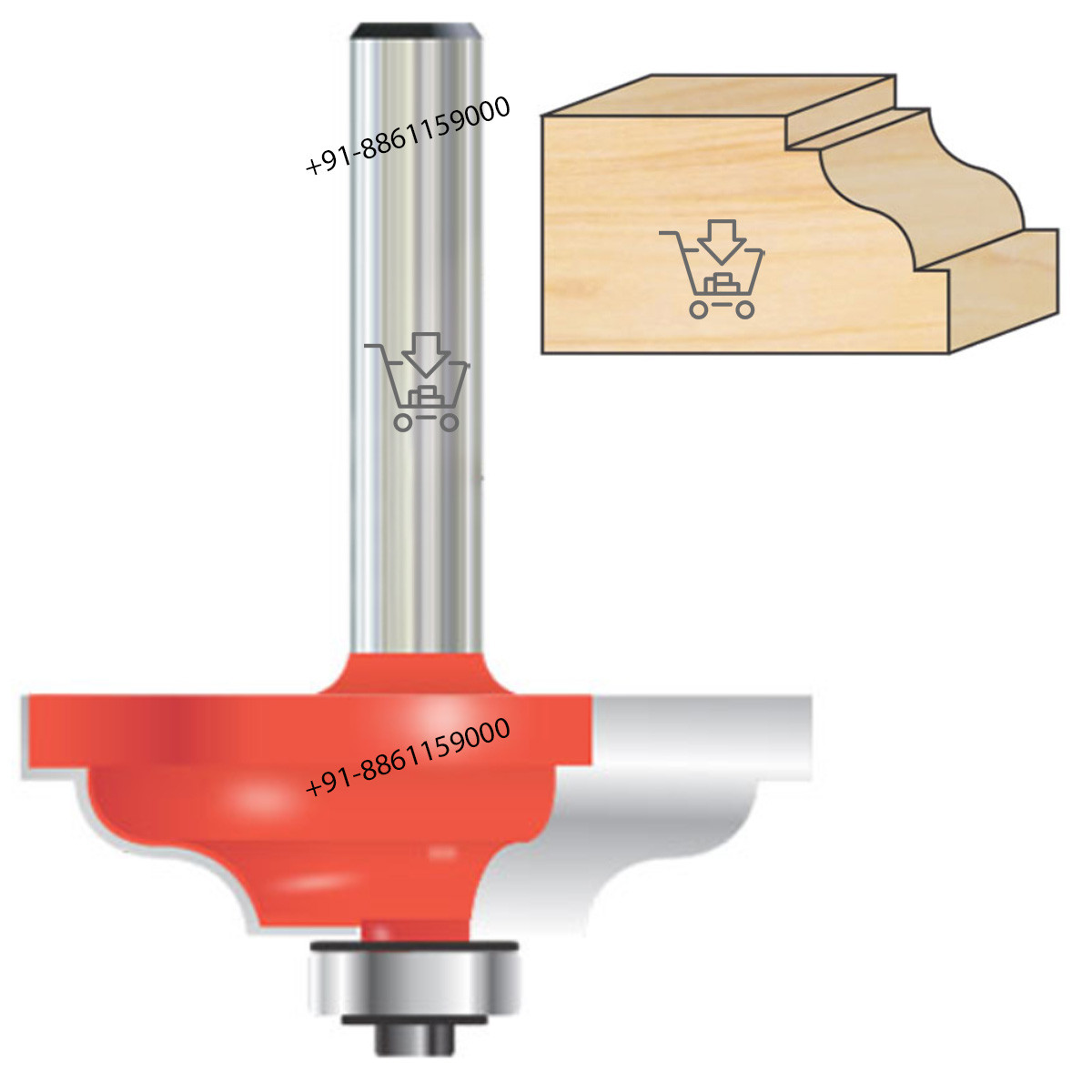 Ogee Fillet Bits