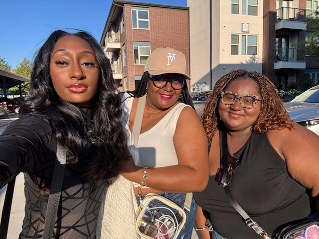 My Daughters and I heading to Usher Concert