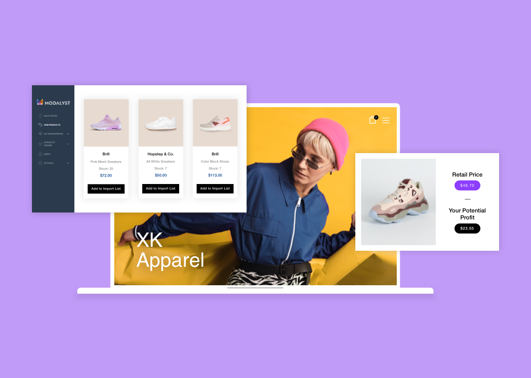 Faire du dropshipping avec la plateforme de Modalyst