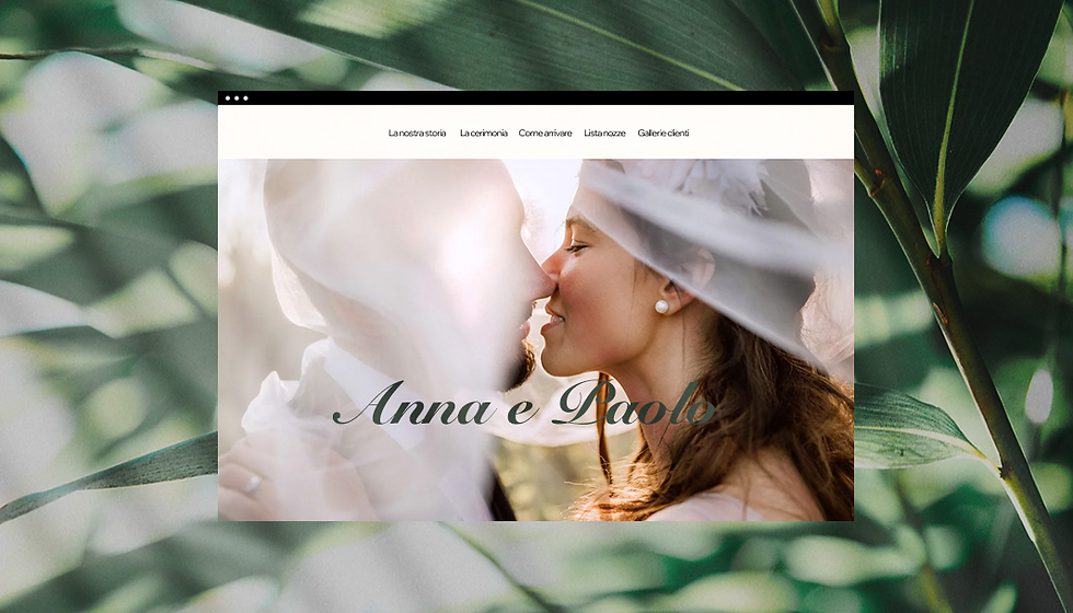 Siti matrimonio esempi