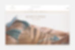 Homepage del sito di eCommerce di Indian Summer