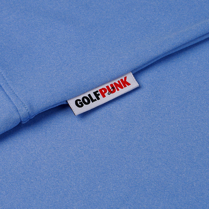 Thumbnail: GP The Players Q Zip Cool Blue Heather