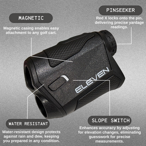 Series XI Laser Range Finder | Eleven Golf