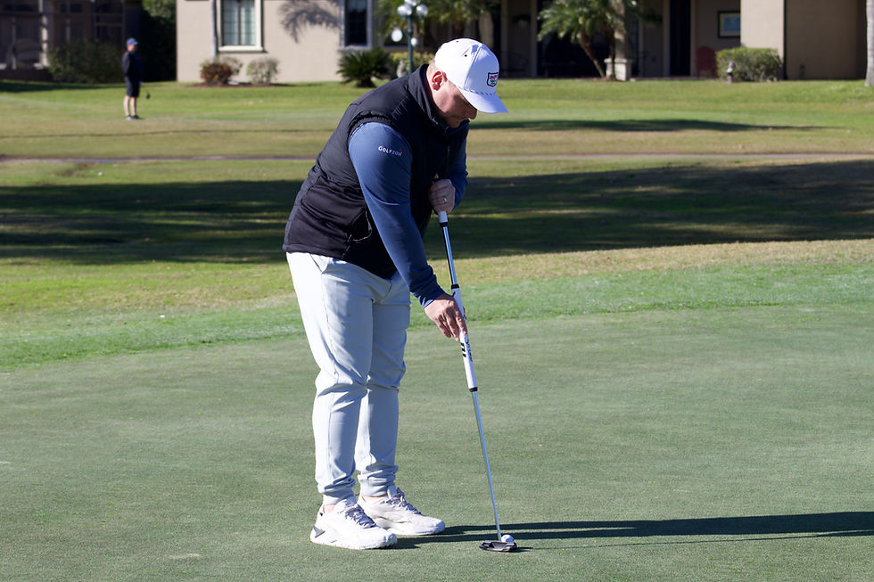 Thumbnail: Sam Torrance x Eleven Broom Handle Putter - Satin +FREE RANGE FINDER