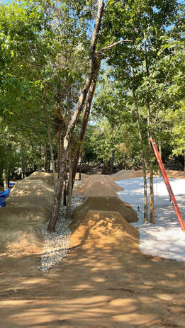 Residential Backyard BMX Track and Trail Build