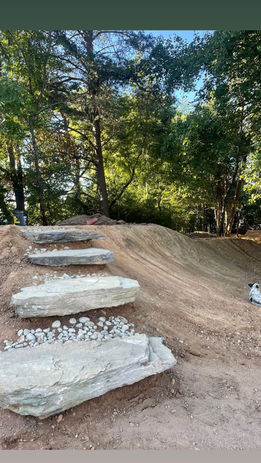Residential Backyard BMX Track and Trail Build