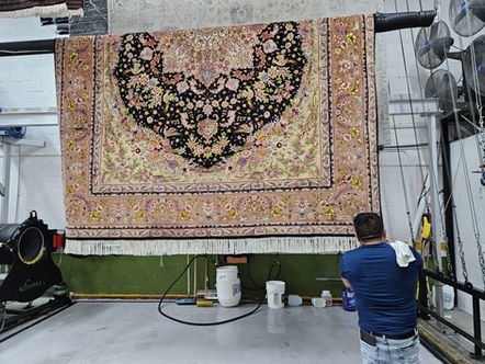 oriental rug wash plant plantation