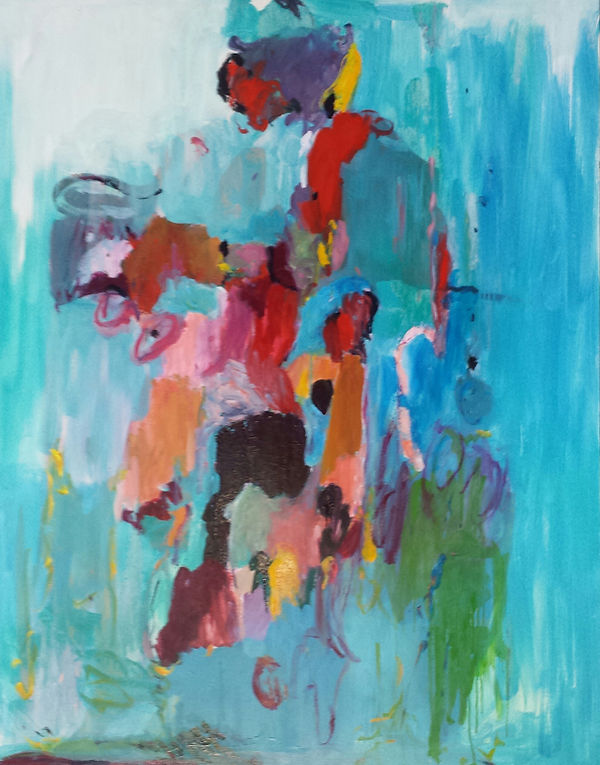 Old Woman 2017 48x60 Oil on Canvas $3000