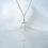 Thumbnail: Handmade Cremation ashes small silver crucifix cross Necklace, Belfast, Northern Ireland