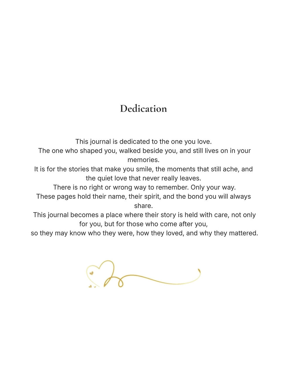 Thumbnail: Memorial journal for grief and remembrance, KL jewellery designs, Belfast