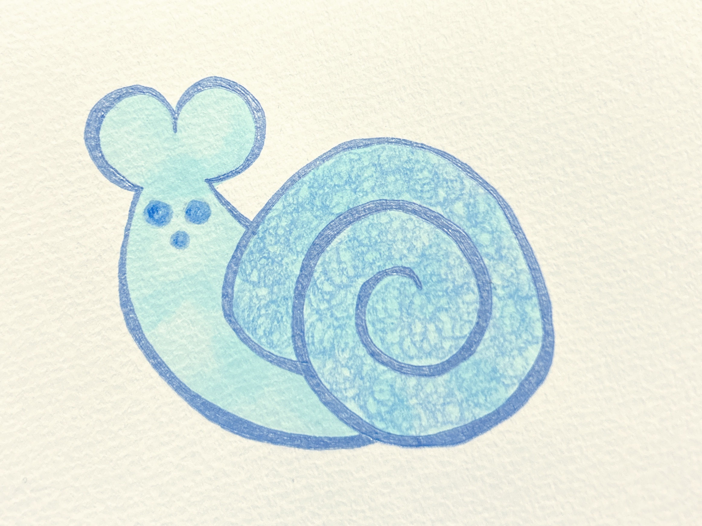 青のカタツムリconejo