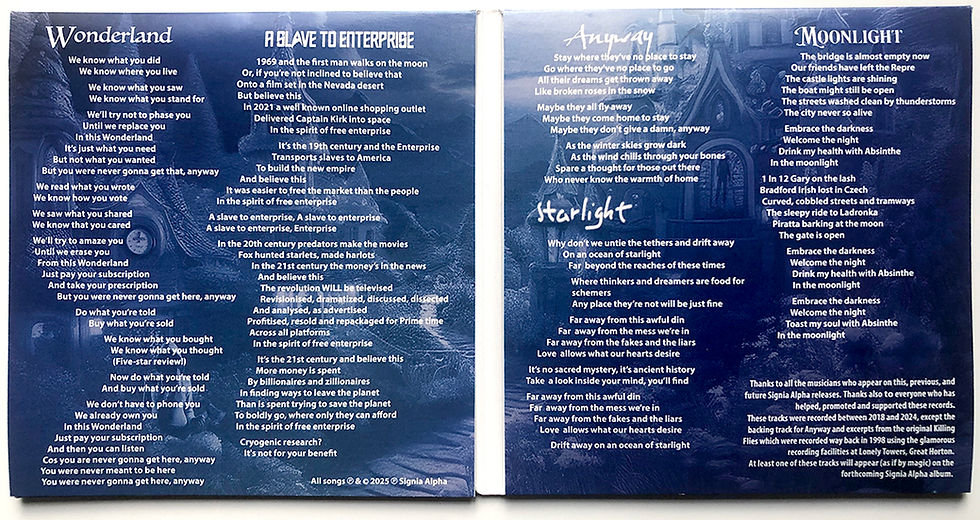 Thumbnail: *** Signia Alpha - Wonderland BUNDLE***  12" eco colour vinyl and CD