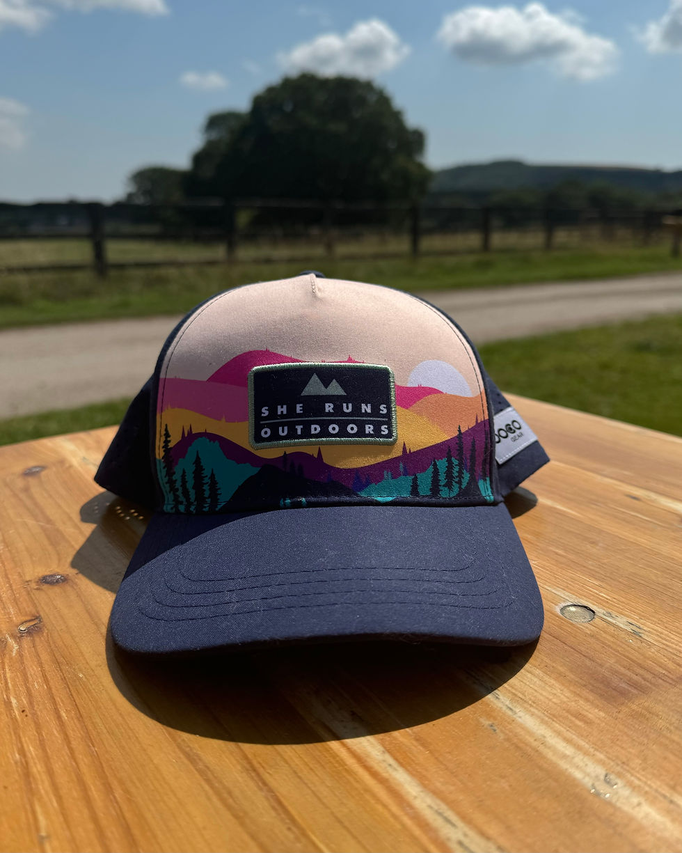 Thumbnail: She Runs Outdoors Custom BOCO Gear Running Trucker