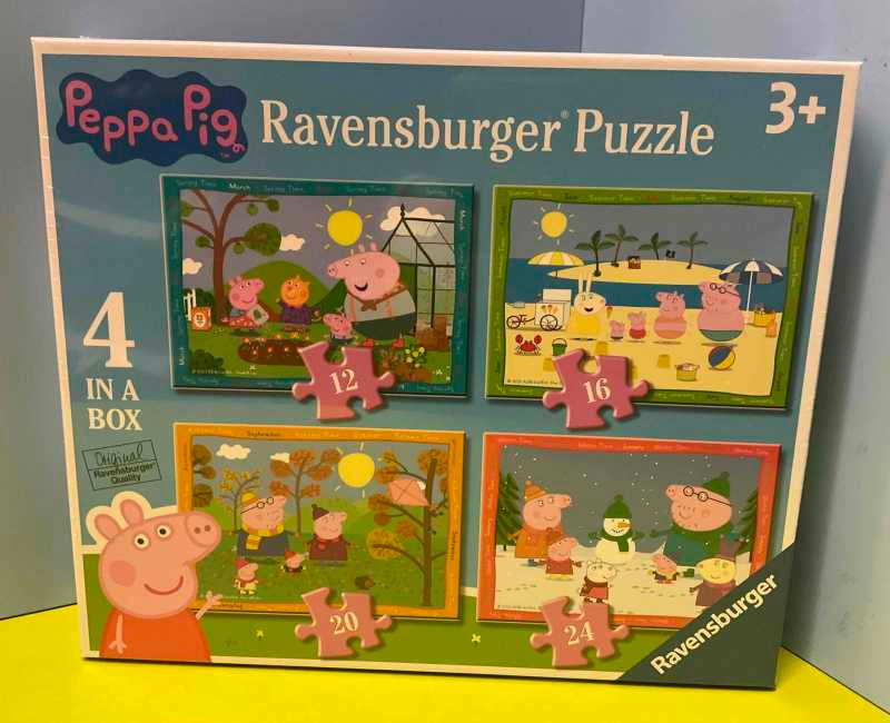Ravensburger/ Peppa Pig Four Seasons/ Four in a Box Puzzle Set