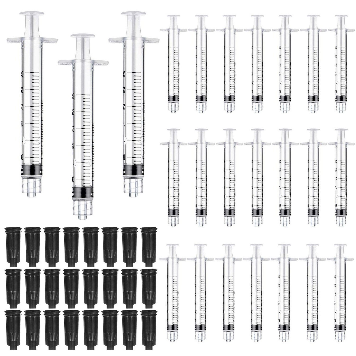 10ml/ 22ga Sterile Syringe w/ Clear Cap & 22ga 1 1/2" Tip