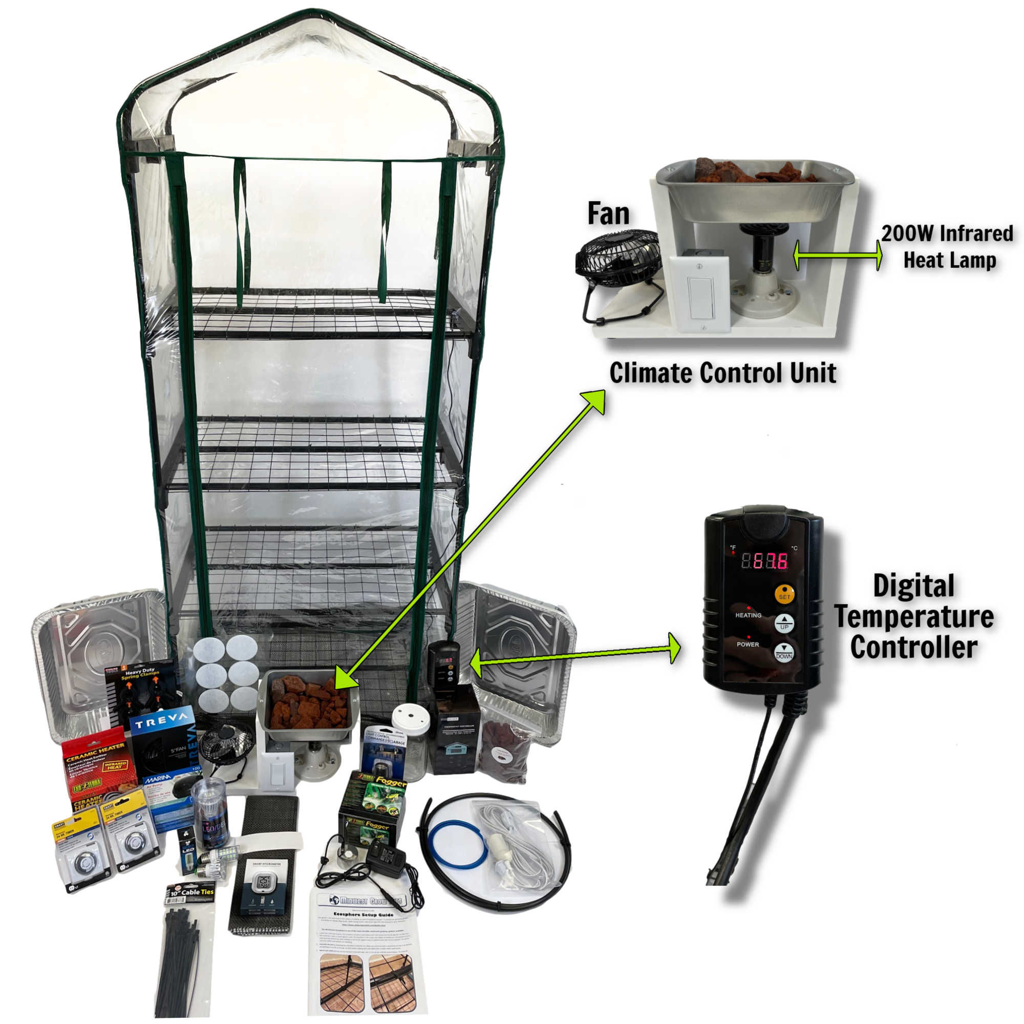 Martha Mushroom Complete Grow Kit For Beginners