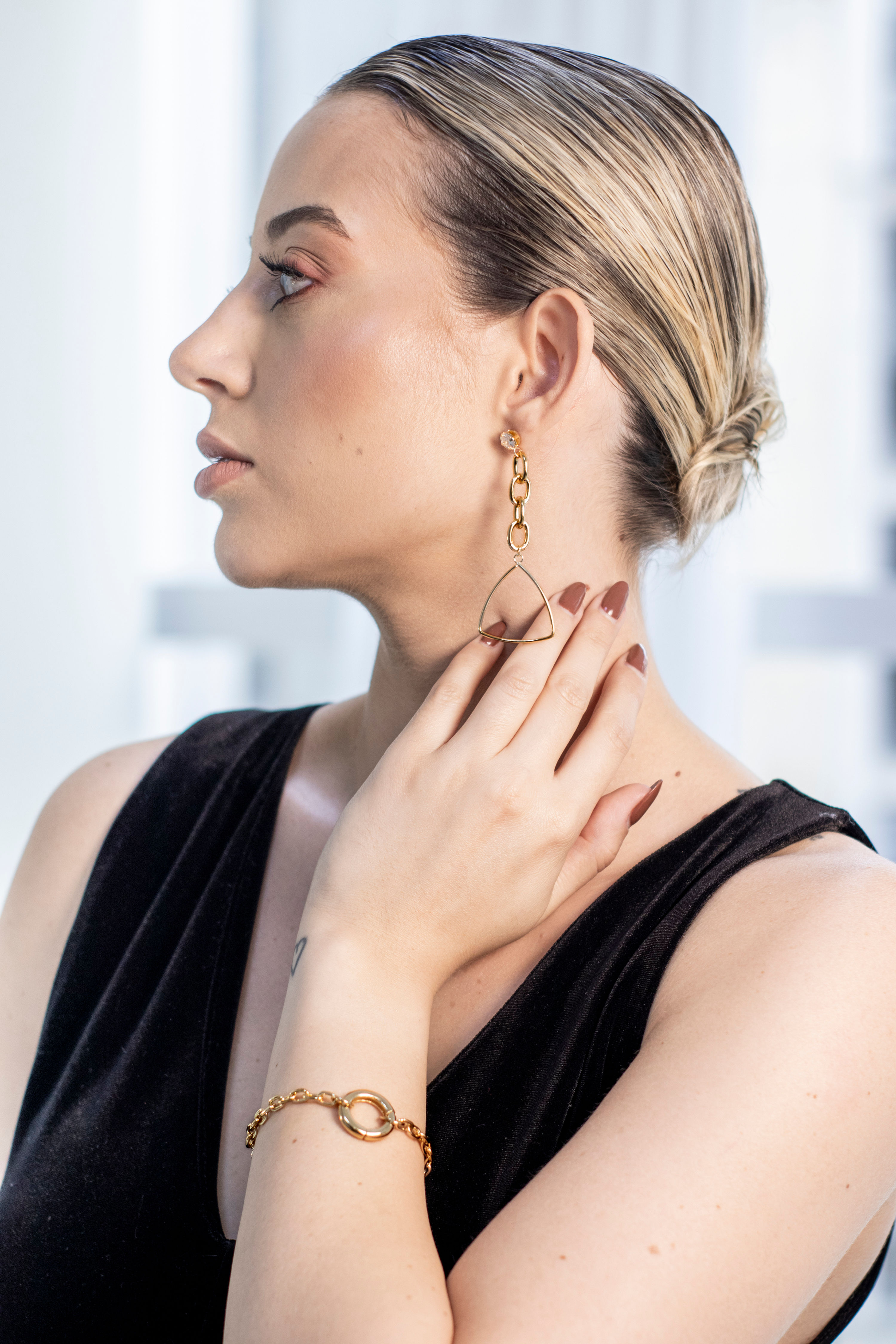 Pulseira Elo Banho Ouro