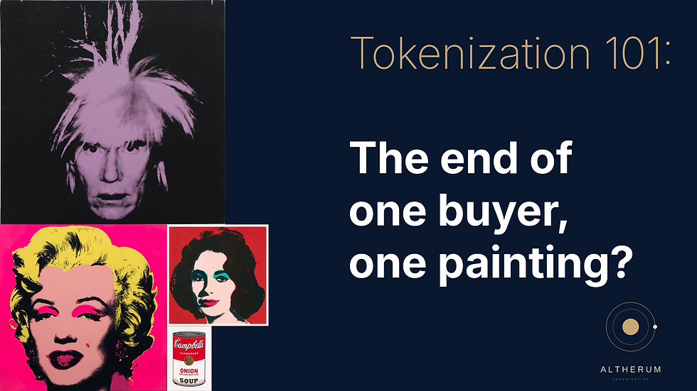 VIDEO: The End of “One Buyer, One Painting” From Exclusive Ownership to Fractional Access