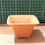 Thumbnail: Plastic bonsai pot, square fluted