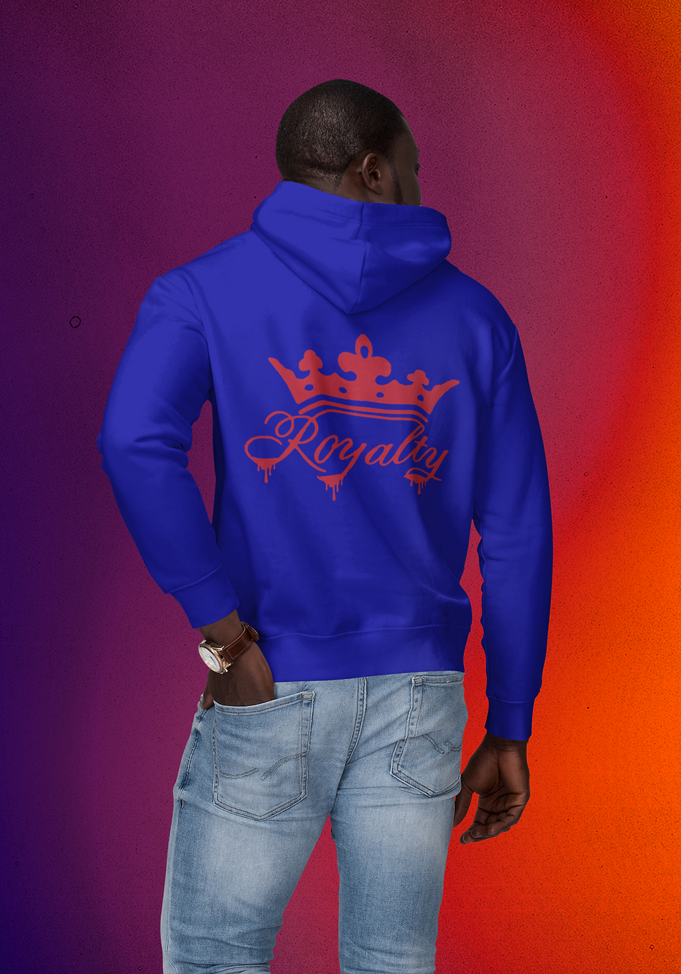 Red Crown Standing Bold