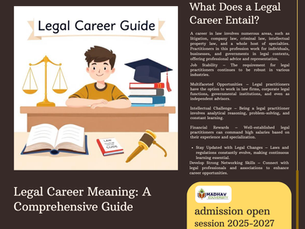 Legal Career Meaning: A Comprehensive Guide