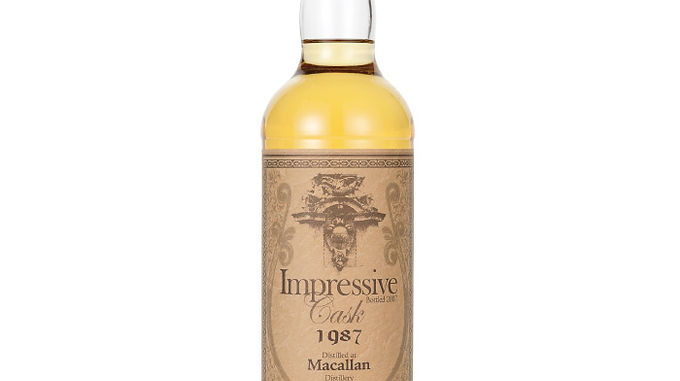 Macallan Impressive Cask Single Malt Scotch 1987