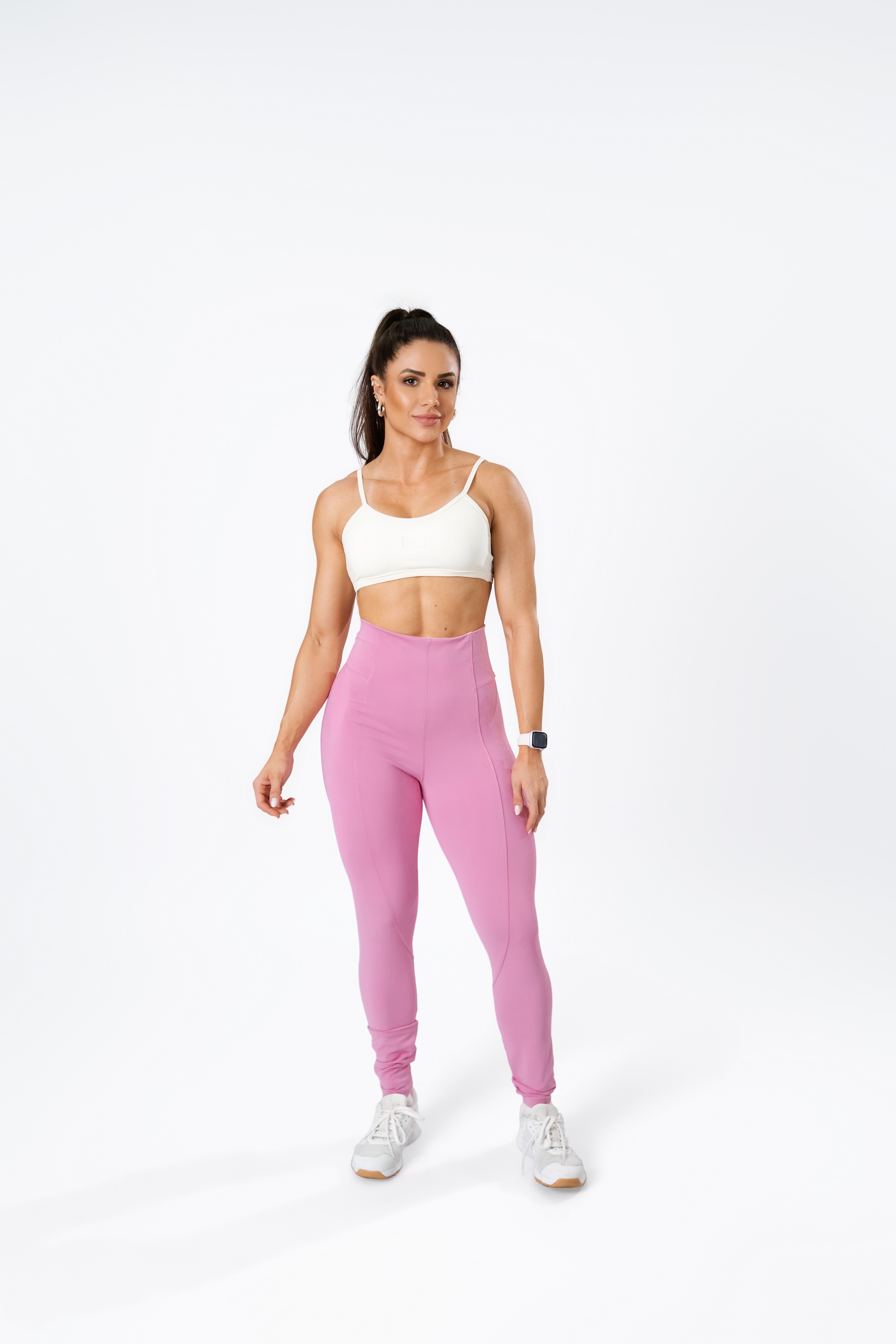 Calça classic rosa ballet