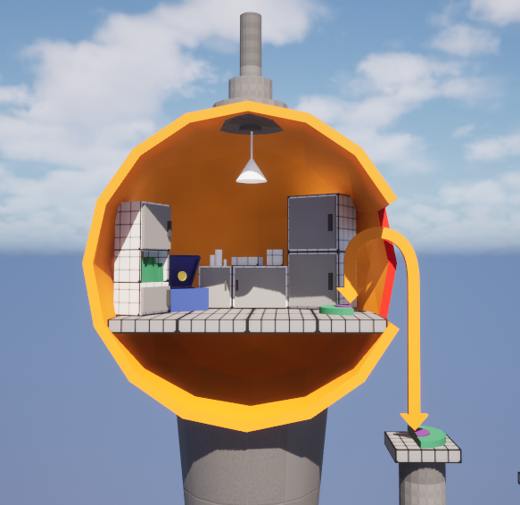 Optional house interior