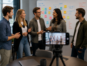 Visuelles Marketing Kleinunternehmen: Pragmatischer 90-Tage-Plan für 5-Personen-Teams