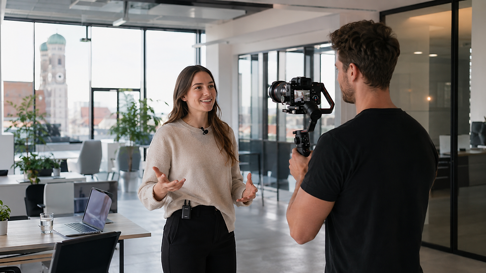 Professionelle Videoproduktion als Lösung für den Content Marketing Video Engpass