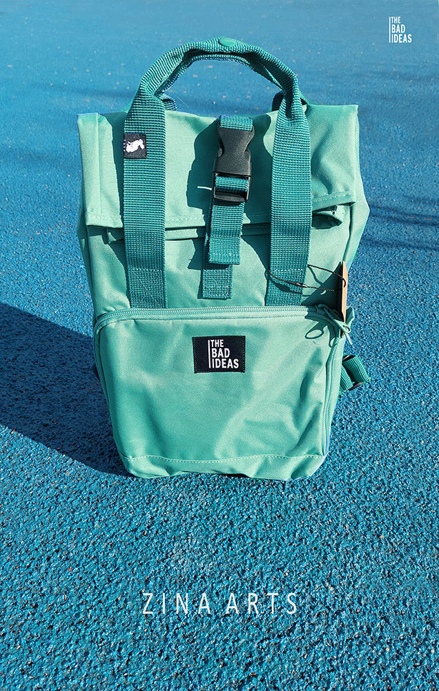 Thumbnail: SMALL MINT TWIN HANDLE ROLL-TOP BACKPACK