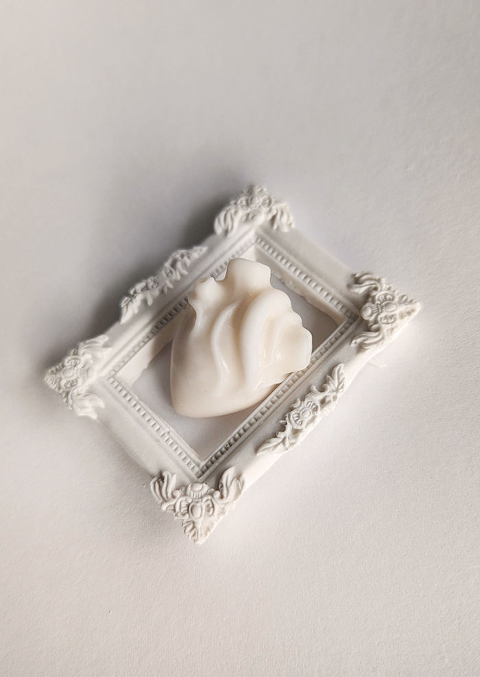 Миниатюра: ANATOMICAL HEART PIN BROOCH  - colors
