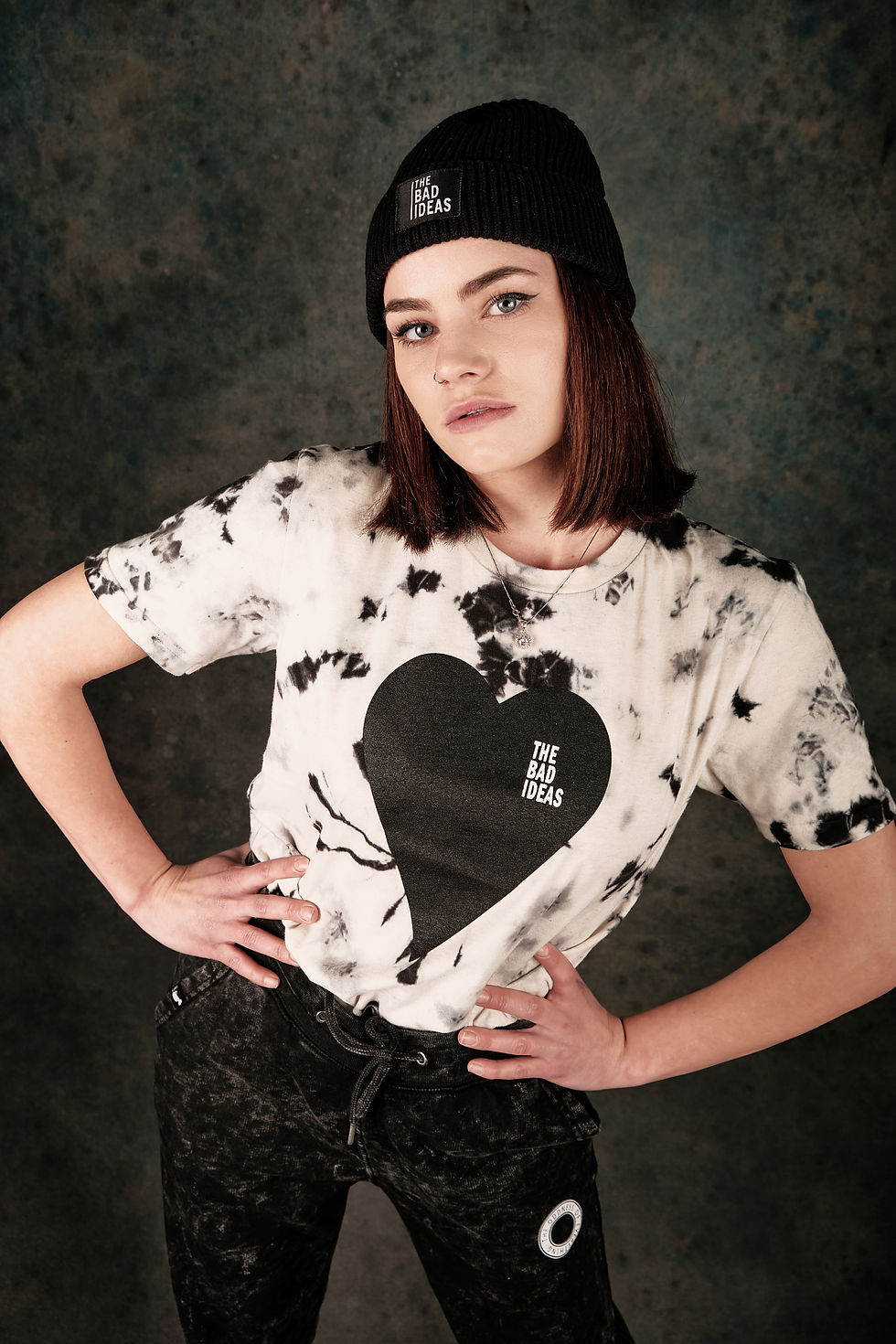 Thumbnail: TIE & DYE T-SHIRT "THE BAD IDEAS"