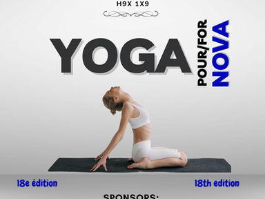 18th Edition of Yoga for NOVA!