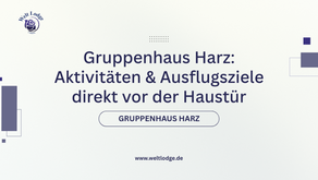 gruppenhaus harz