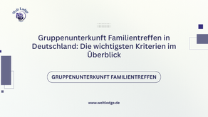 gruppenunterkunft familientreffen