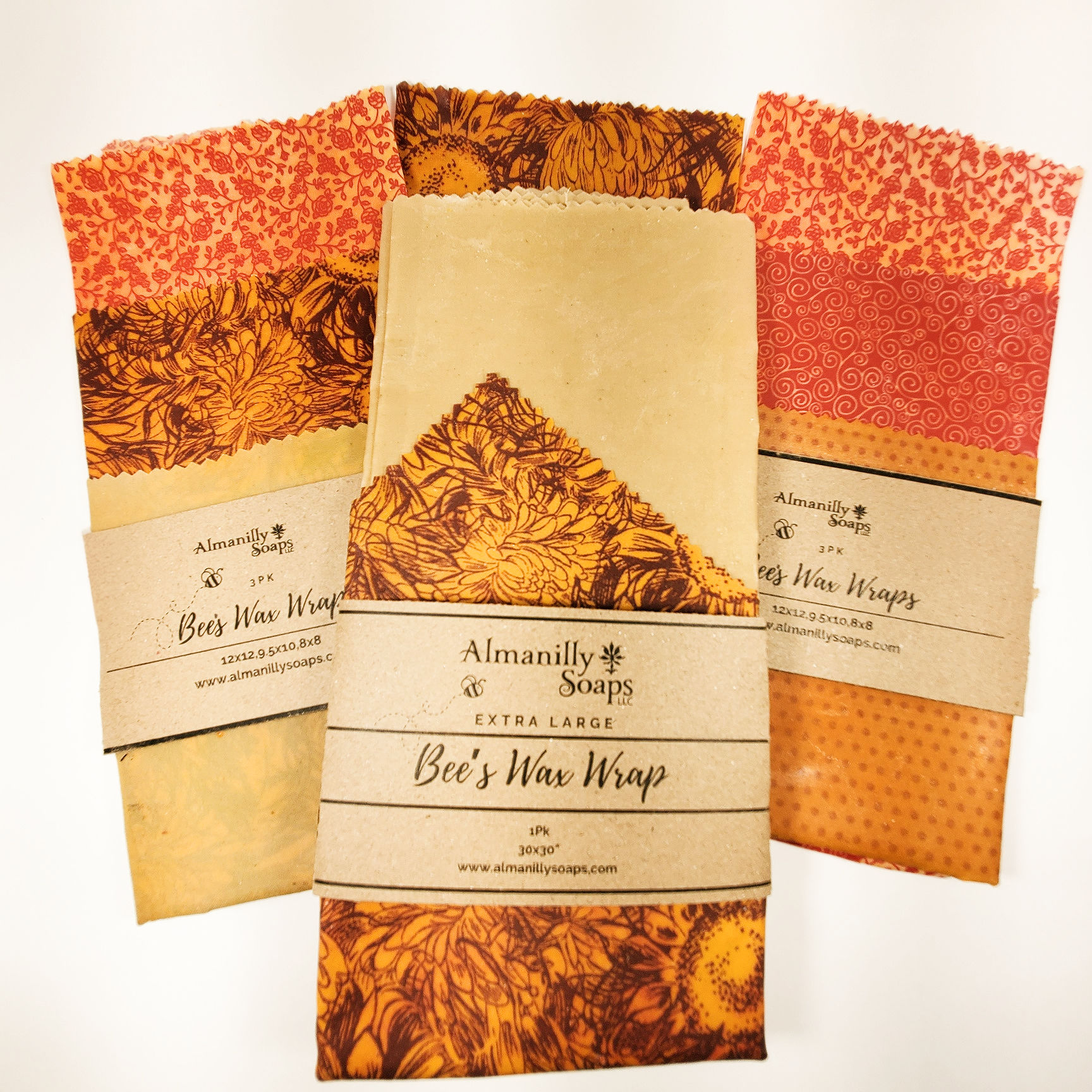 Bee's  Wax Wrap 22"X22"