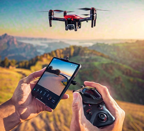 FPV Drones Remote and Frame